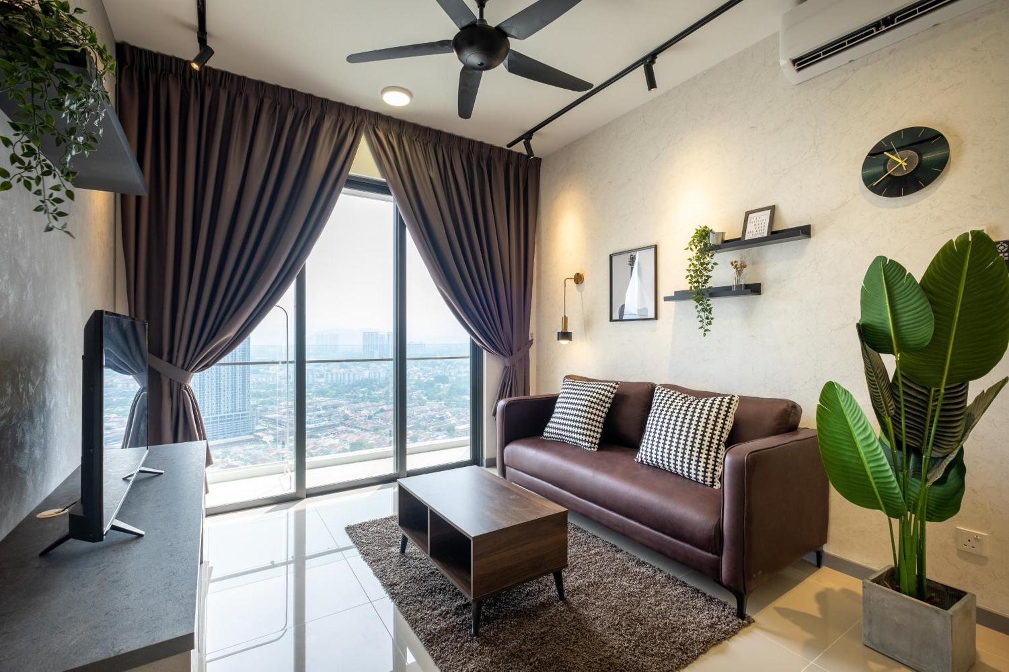 Contemporary United Point 6 Pax 现代风格 Desa Park & Mont Kiara Leilighet Kuala Lumpur Eksteriør bilde