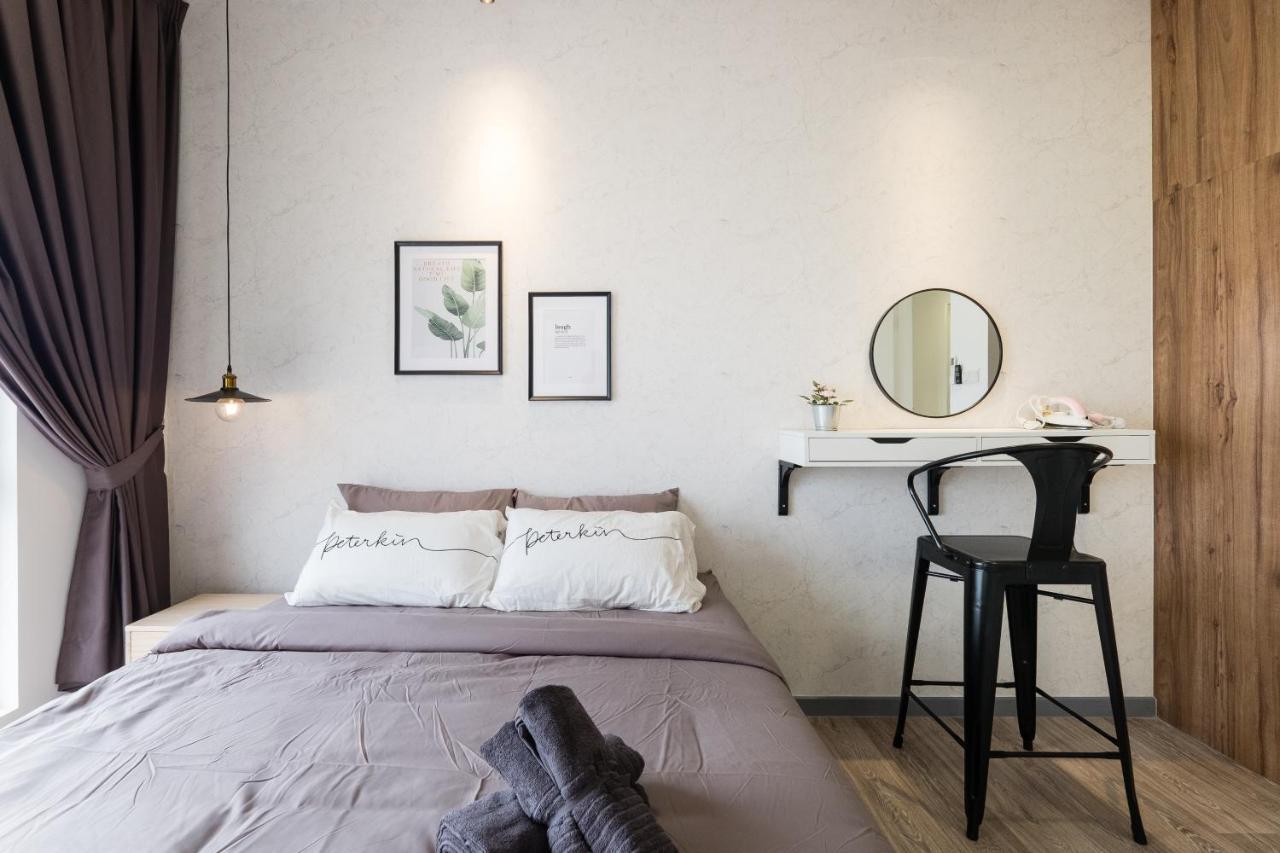 Contemporary United Point 6 Pax 现代风格 Desa Park & Mont Kiara Leilighet Kuala Lumpur Eksteriør bilde