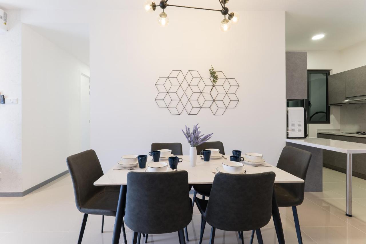 Contemporary United Point 6 Pax 现代风格 Desa Park & Mont Kiara Leilighet Kuala Lumpur Eksteriør bilde